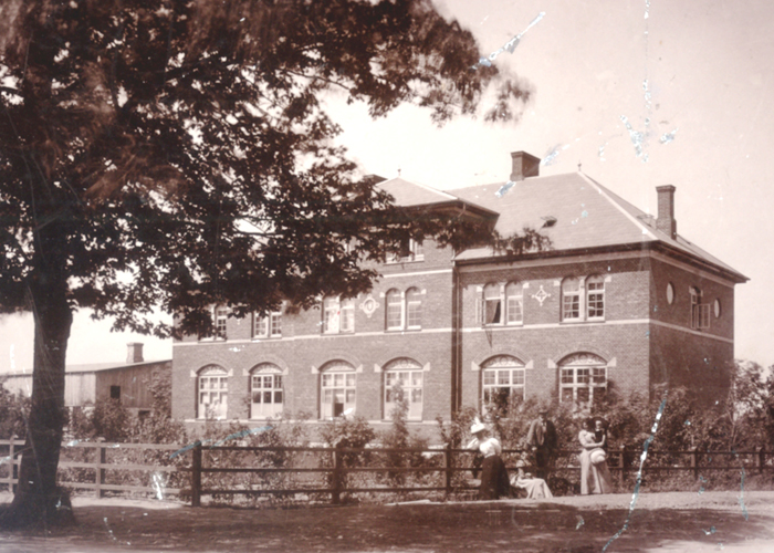  Daglig skolegang Hørsholm Skole - fotografiet er fra cirka år 1900-1910