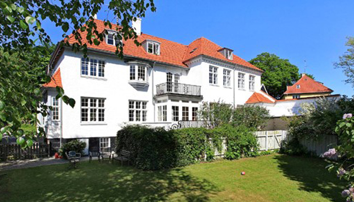 Vallerød Banevej 22, hvor Pernilles Børnehotel lå i 1950’erne. Foto 2012