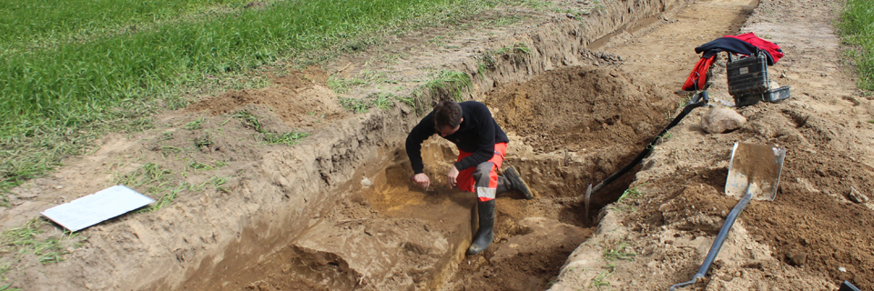 Udgravning af grubehus museum nordsjælland
